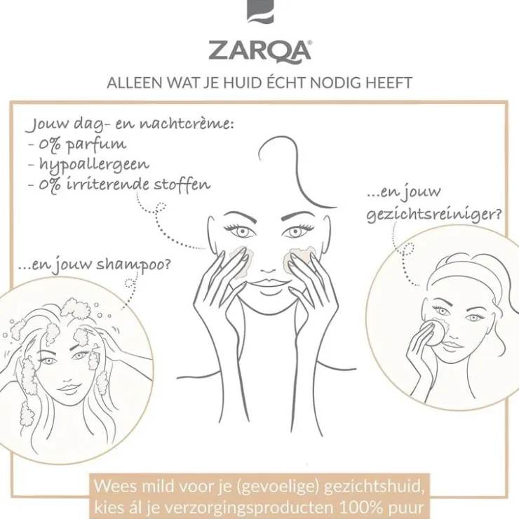 Zarqa Dry Skin Sensitive Cream 200 ML