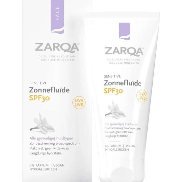 Zarqa Sensitive Zonnefluide SPF30 50 ML