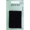 Zenner Haarelastiek Recycled Polyester/Organic Cotton Zwart 6 stuks
