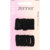 Zenner Haarelastiek Rollup Zwart 10 stuks