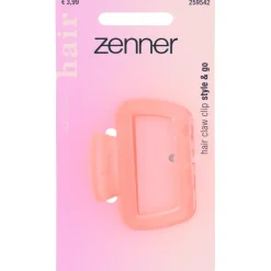 Zenner Haarklem Mat Tranparant Roze