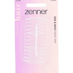 Zenner Zijkammen transparant 2x