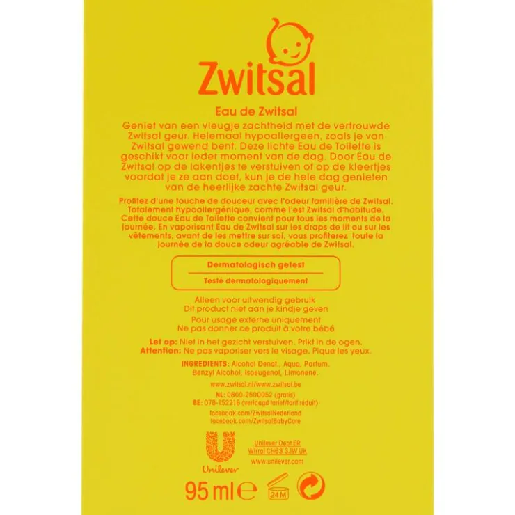 DAMES Zwitsal eau de toilette 95 ML