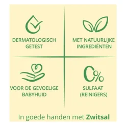 Zwitsal Shampoo Anti-Klit Baby Met Pompje 400 ML