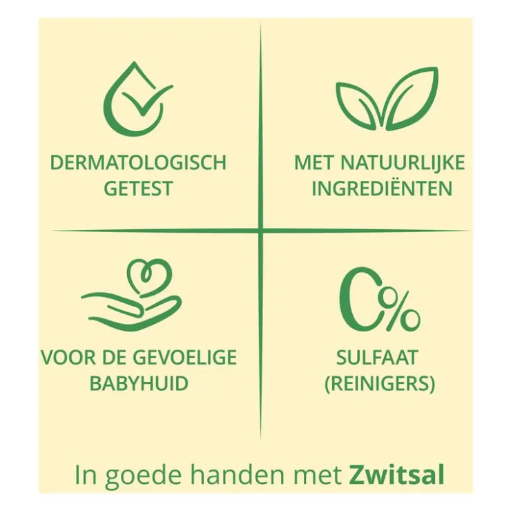 Zwitsal Shampoo Anti-Klit Baby Met Pompje 400 ML