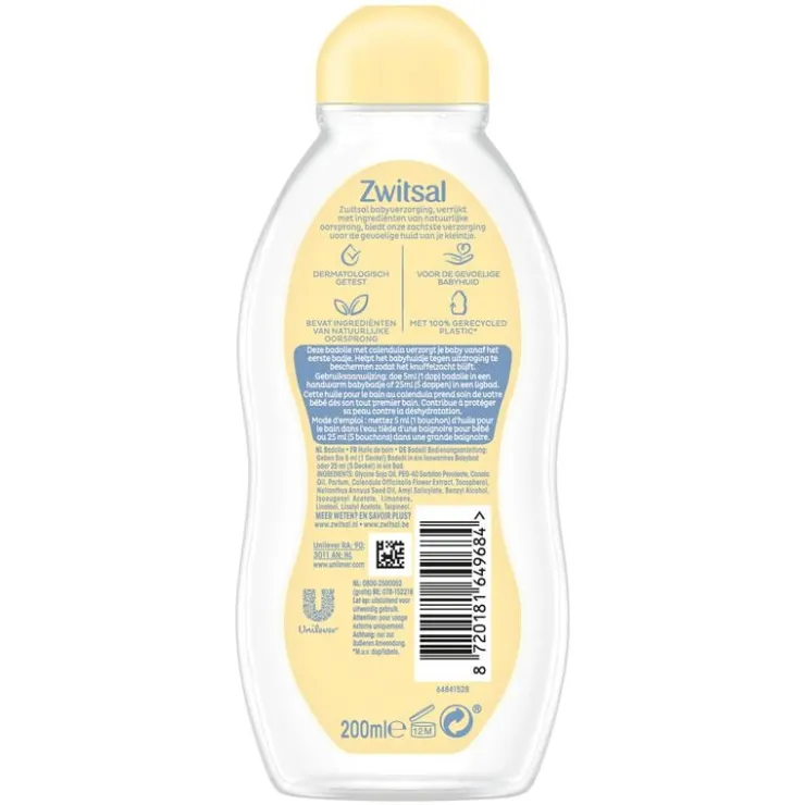 Zwitsal Badolie200 ML